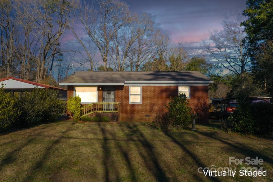 Great ranch home is central location, close to everything Monroe has to offer. HVAC, Flooring, and W/H were all completed in the last 2 years. 3 Bedrooms and 1 full bath. Fully fenced back yard with large storage building. Refrigerator, washer and dryer will convey. The home has a fireplace, but the homeowner has never used it.