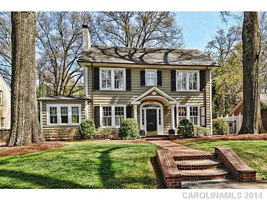 Charming, fresh move in condition!  Great floor plan.  High ceilings,   Formal LR w/ FP/DR.  Great room looking over private fenced backyard.  Brand new kitchen w/ breakfast room. Sunroom/ playroom. 4 bedrooms up including master suite,  3 full baths up.  Two car garage.   Quiet Street walk to school, park, shopping!  Show and Sell!!