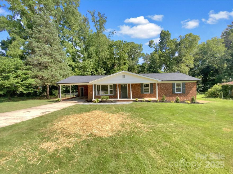 Discover this charming 3-bedroom, 1-bath ranch home nestled on a spacious lot in Kannapolis. This property offers comfortable single-level living with a functional floorplan and plenty of outdoor space for relaxing, entertaining, or gardening. Enjoy the convenience of being just minutes from shopping, dining, and local amenities, all while having the privacy of a generous yard. Whether you're looking for a starter home or a solid investment opportunity, this home offers great potential in a fantastic location. Don’t miss your chance to make it your own!