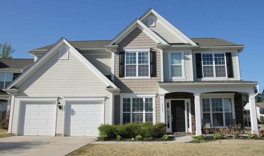 Delightful Ashley Model in Belair at Carolina Lakes. Gourmet Kitchen w/ Stainless Steel Appliances, Granite Countertops, Ceramic Tile Backsplash, Upgraded Cherry Cabinets, Island/Bar, and Breakfast Nook. Hardwood Floors Throughout Foyer, Kitchen, Breakfast Nook, Dining, Great Room & Office. Master Suite with Tray Ceiling, Walk-In Closet & Master Bath w/ Dual Sinks, Shower & Separate Garden Tub!