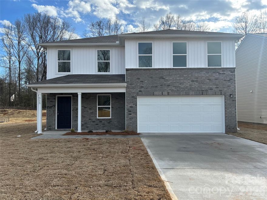 Welcome to your dream home in the Frey Creek. The elegant Kingston Plan is a  two-story home that features a welcoming flex room and an open-concept design where the Great Room, Dining Area, and gourmet kitchen seamlessly connect. The kitchen is a culinary masterpiece with sophisticated cabinetry, quartz countertops, and  stainless steel appliances, including a smooth-top range, microwave, and dishwasher.
Upstairs, find a  primary suite with a private bath featuring dual vanities, a spacious walk-in closet, additional bedrooms, and a practical laundry room. Enjoy leisure time in the versatile game room and benefit from a 2-car garage. With energy-efficient Low-E insulated dual-pane windows and a 1-year limited home warranty, this home offers both style and functionality.