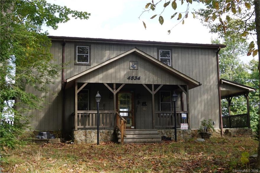 Great getaway!!! come and enjoy this cabin up on top of the world with hundred mile views and 4.8 acres of incredible flat land onto of a mountain. This home is perfect for that hunter to come and hunt and enjoy all the surrounding beauty as you enjoy entertaining and cooking out, with a great covered deck overlooking the long range views. With 4.8 acres there is plenty of space to build additional homes for a incredible family compound. This is a must see, don't let this charm slip away.