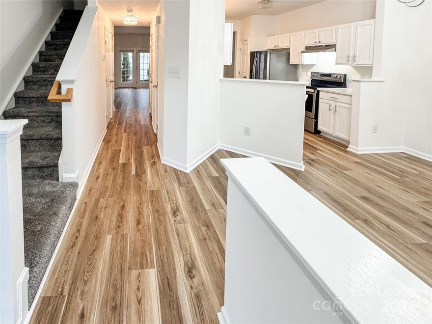 Step into this beautifully renovated townhome in the highly sought-after University area, just minutes (and less than a mile!) from the UNCC campus. This stately Newell Crossing residence offers spacious rooms, brand-new laminate flooring on the main level, plush carpeting upstairs, and a private rear patio perfect for relaxing or entertaining. You’ll also appreciate the convenience of an exterior storage closet for those extras you want easy access to.

The primary bedroom feels like a true retreat, offering generous space, elegant dual vanities, and a large walk-in closet with plenty of room for organization. It’s designed to give you comfort, privacy, and a touch of luxury at the end of each day.

The secondary bedroom is equally impressive! Bright, spacious, and versatile. Whether you need a comfortable guest room, a roommate-friendly setup, or the perfect home office, this room delivers both style and functionality. 

Tenant is responsible for maintaining the small yard area inside the rear fence. Renters insurance is required. Pet rent of $25 per pet per month.