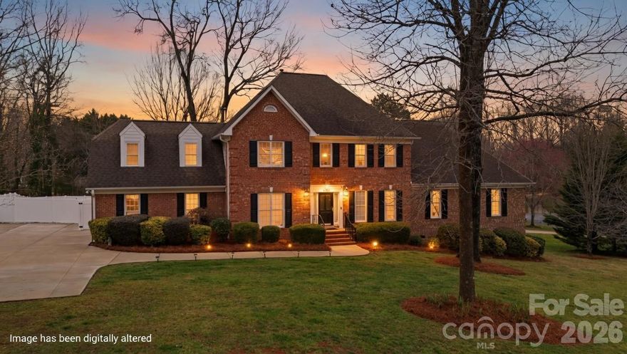 PRICE IMPROVEMENT + THE POOL WILL BE OPEN THIS WEEKEND!  This is a rare find in charming Mint Hill! Situated on a quiet cul-de-sac with NO HOA, this home is the ultimate retreat. The home features a fully functional, separate main-level living quarters with its own private entrance, full kitchen, living room, remodeled bath, and spacious bedroom—perfect for multi-generational living, a premium guest wing, an apartment for a young adult or an income property!

Inside the main residence, you’ll find gorgeous bamboo flooring, a dedicated home office, and an updated kitchen featuring granite countertops and stainless appliances. The open-concept living area, anchored by a stunning stacked stone fireplace, is made for hosting. Upstairs, retreat to the primary suite with its tray ceiling and spa-style remodeled shower (plus a huge unfinished walk in attic area which could be finished to gain more living space), alongside two additional bedrooms and a massive bonus room.

Outdoor Living at its Finest: The driveway and pool surround have been recently extended to create a massive entertaining footprint with plenty of parking. The in-ground pool is officially open and ready for the weekend! Need more space? The huge unfinished walk-in attic is a blank canvas for future expansion. Get in before the heat hits—schedule your tour today!