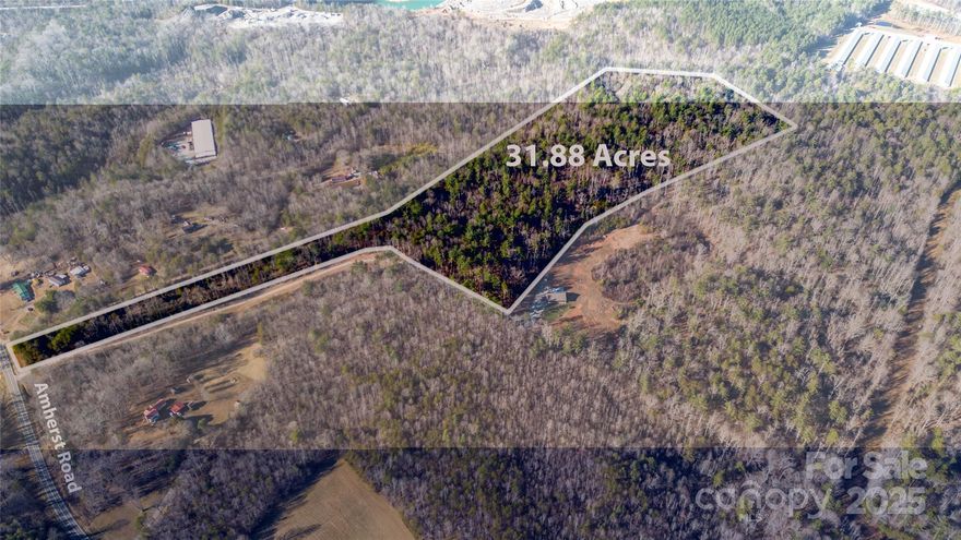 31.89 acres of wooded land offering privacy and endless possibilities. A rare opportunity for recreation, investment, or future homesite.