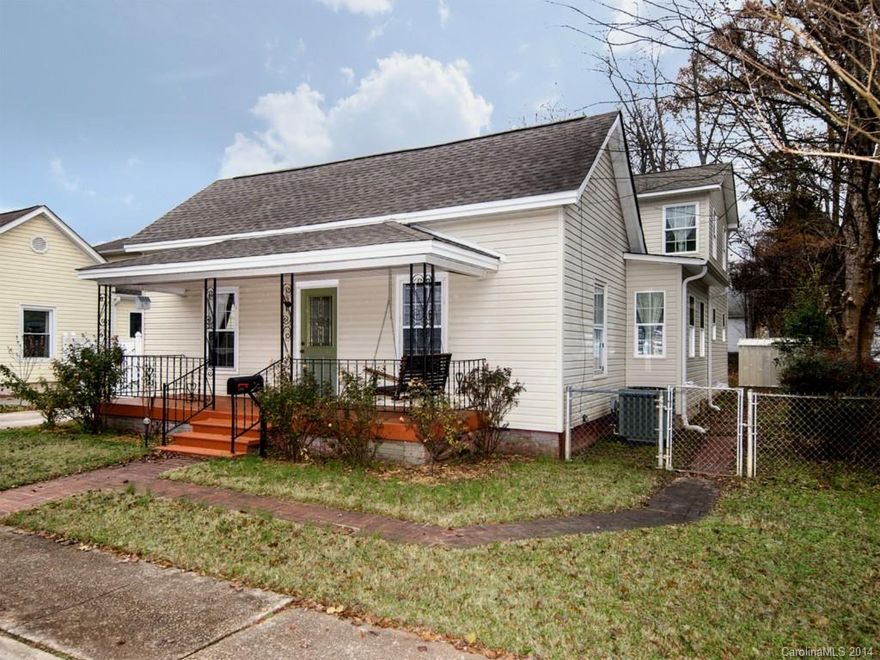 Welcome Home!  Price reduction! USDA 100% financing available. Home Warranty in place. Transferable Termite Bond. Two large Master Bedrooms, Two large Walk-In Closets. Master on Main. Mud Room, Laundry Room and Attached Garage. Second bedroom on Main may be used as a Study or Office. Gorgeous Virginia Hand Scraped Hardwood Flooring, On Demand Hot Water System, Extra large 4 inch Concrete Parking Pad. Bear Claw Tub. Award winning Fort Mill Schools. Charming and Quaint.