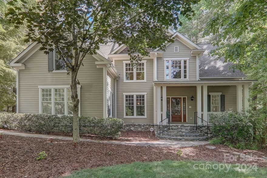 This spacious home is located on .40 peaceful acres in Biltmore Lake. With a welcoming front porch to place a rocking chair and great outdoor space in the backyard, literally steps away from the walking and biking trails. 
The home boast of a grand living room, adjacent to the kitchen, dining room and breakfast seating. Just a few steps away from a new sun room with an appealing view of the tree canopy and backyard. 
Also on the main floor, is the primary suite, as well as a guest bedroom, bathroom and laundry. This home has great space for entertaining and guest stays.