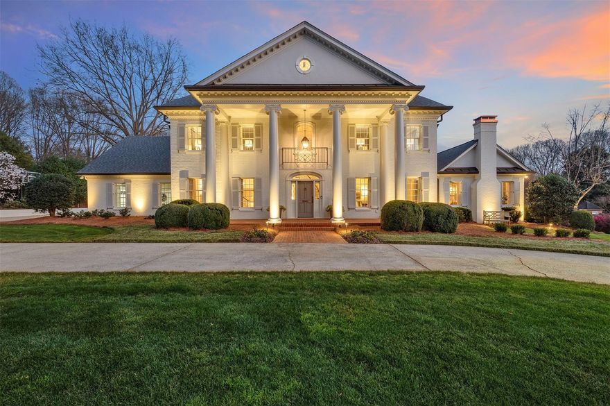 Absolutely immaculate, move-in ready 5 BR/5.5 BA custom estate situated on expansive corner lot on one of the most desirable streets in Foxcroft. This extensively renovated magazine quality residence features a gourmet kitchen with Sub Zero and Wolf appliances, luxurious 800 sf primary suite with fireplace, 28x8 ft closet and exquisite bath on the main level, beautiful entry foyer with sweeping staircase, well-appointed living and dining rooms, large family room with vaulted ceiling and fireplace, butler’s pantry, immaculate laundry room with built-in Sub Zero wine storage, gracious private office, exercise room, upper level game room with kitchenette and ensuite guest bedroom. Additional features include an 800 sf covered and enclosed entertaining porch with fireplace opening onto a private, walled backyard with firepit, outdoor kitchen, and water feature, recently replaced roof and HVAC systems, and beautifully upgraded interior and exterior lighting. This legacy home is a rare find.