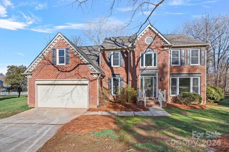 STUNNING home in desirable Cedarfield 1 at the end of a cul-de-sac and one house away from a GREENWAY entrance! The definition of move-in ready following a GORGEOUS renovation with ALL NEW WINDOWS, NEW ROOF, NEW FLOORING THROUGHOUT - LVP and CARPET, NEW EXTERIOR DOORS, NEW GRANITE COUNTERTOPS, NEW, SOFT-CLOSE CABINETS with TONS OF STORAGE, NEW LIGHTING AND FANS in every bedroom and living area, NEW SIDING, NEW KITCHEN AND BATHROOMS, FRESH PAINT and beautiful wainscoting. Fantastic layout with TWO SUITE BEDROOMS, one downstairs and the primary upstairs, both with SPA-LIKE BATHROOMS and 2 closets in upstairs primary. THREE ADDITIONAL BEDROOMS and a BIG bonus room upstairs make it a perfect layout for your family. Expansive deck overlooks a HUGE and private, tree-lined backyard. This beautiful neighborhood is convenient to everything in Huntersville, Birkdale, 77 and 485, and close to Charlotte and Lake Norman.