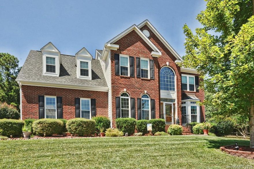 Desirable Ft Mill neighborhood featuring cul-de-sac location on .50 acre, wooded lot. Fabulous screened porch overlooks private, fenced backyard with mature landscaping.  Home has been meticulously maintained.  New Carpeting, new windows, roof-2011, hot water-2011, a/c-2008 & 2012, new fridge & dishwasher, gas stove.  Hardwoods recently refinished.  Home has great storage and bonus up that could be used as a 4th bedroom.  Side load garage with extra space for parking. Ft Mill Schools, low taxes.