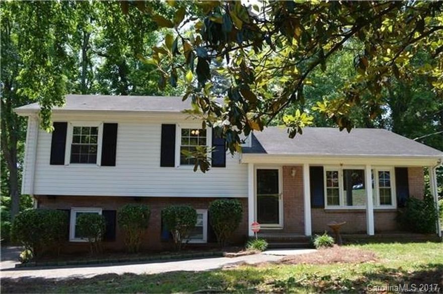 Home has 4 Bedrooms, 1.5 Bathrooms.  Family room and living room.  New flooring in Kitchen and family room.  Great large fenced in backyard.  Stainless appliances in open kitchen.  Beautiful bay window in dining area overlooking backyard and patio.  Must See!  This house will not last!