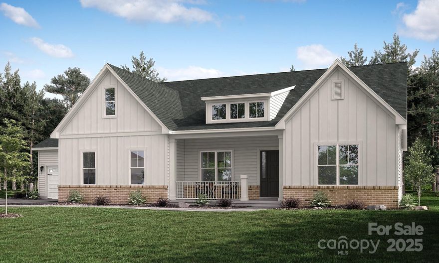 Open concept plan features the Epicurean Kitchen w/quartz countertops, double wall ovens & large farmhouse island. Casual Dining & Family Room, featuring coffered ceiling & modern fireplace & lots of natural lighting, opens to covered deck. Impressive owner's suite with trey ceiling, quartz countertops, stand-alone tub, & walk-in shower. Hardwoods throughout 1st floor, except secondary bedrooms. Upstairs Retreat offers huge loft area for fun & entertainment, along with the 4th BR and 3rd full BA!  Photos/Video representative of a previously completed Columbia plan.