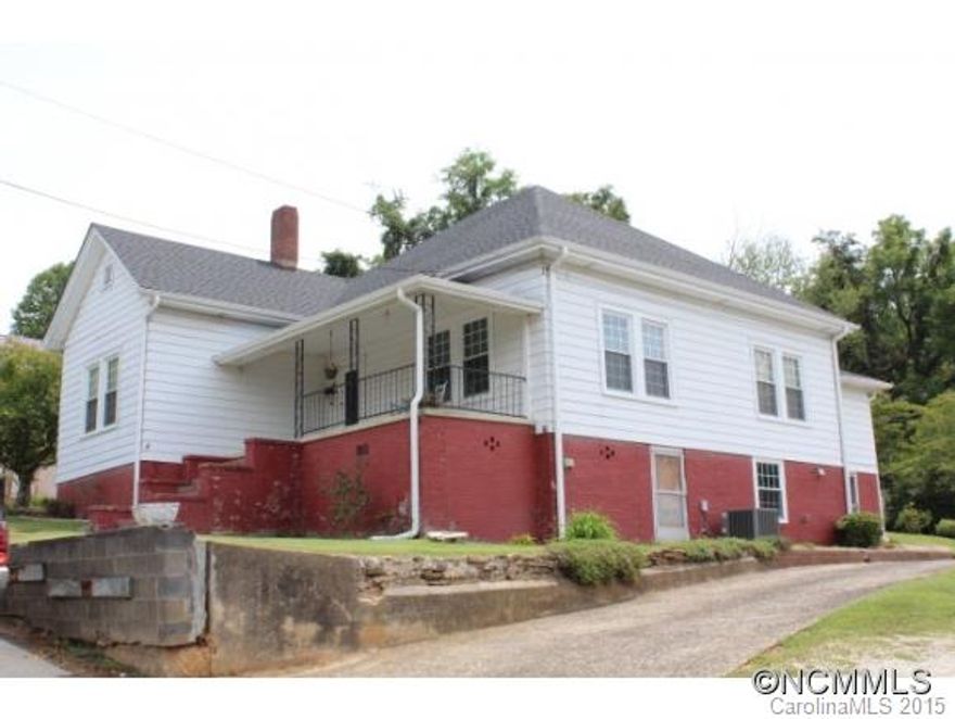 Go back to the style and charm of yesteryear. You will be delighted with the tall ceilings and large spacious rooms in this 3 bedroom, 1 bath home. Beautiful hardwood flooring, the roof, windows, and heat pump are fairly new. A large workshop in the basement that offers storage. The large lot offers many garden areas, mature trees, and landscape. A one car detached garage/storage building. Excellent mountain views from the front porch.