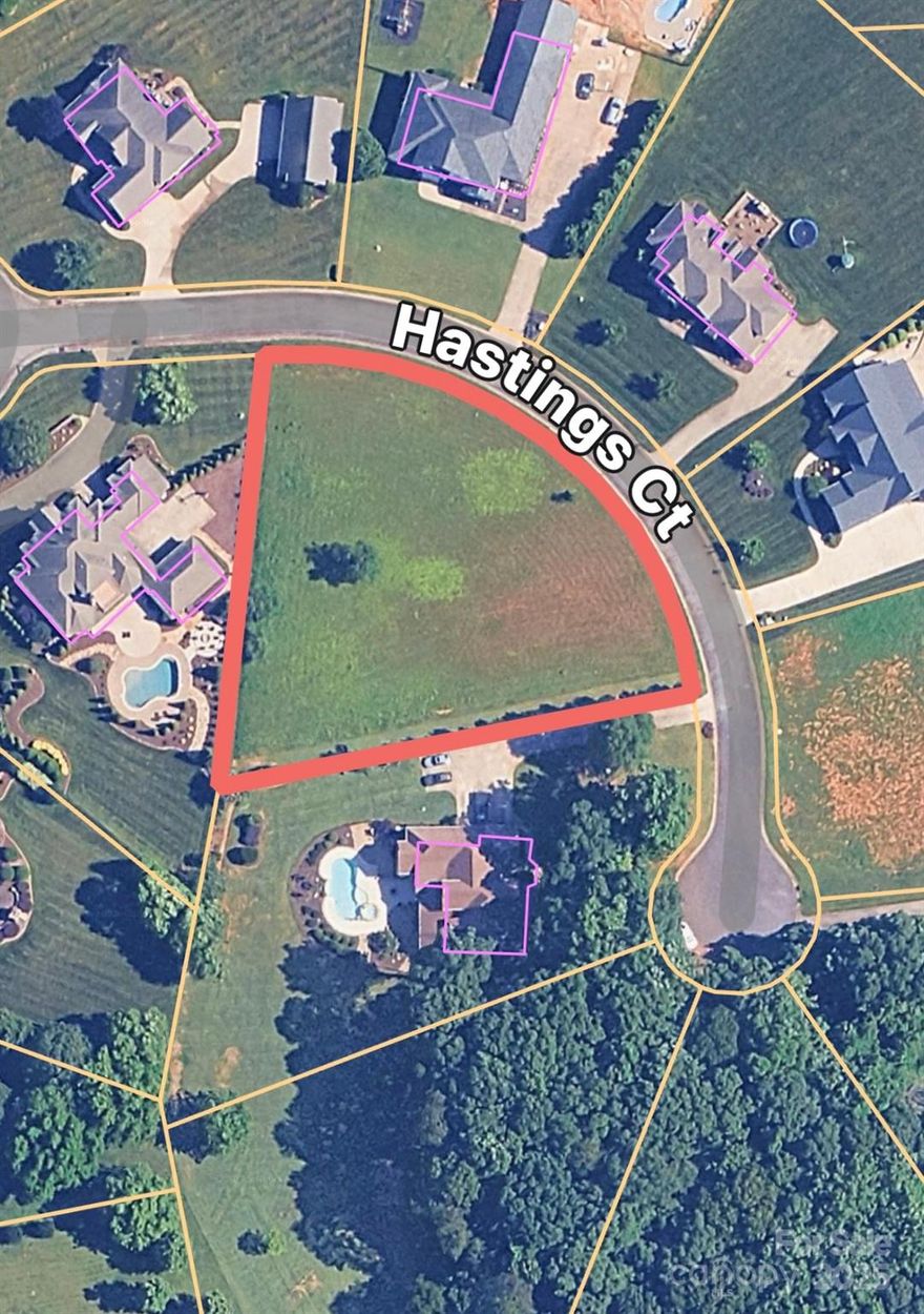 Discover your dream home future site in this stunning expanse of land! Imagine designing your perfect residence on this spacious, flat lot that seamlessly blends into the vibrant surroundings of the highly sought-after Wellington Estates neighborhood. You're just moments away from all the essential amenities in Concord, Charlotte, Kannapolis, and Salisbury, making life here not just convenient but truly enjoyable. Plus, with building regulations that allow for an impressive minimum of 2,600 square feet and 1,700 square feet on the first floor if you choose to build a multi-story homes, the possibilities are endless! Embrace the excitement of creating a place that's uniquely yours!