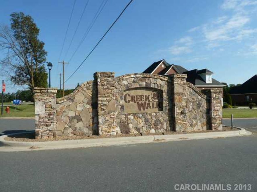 PRICE REDUCED $ 10,000 FOR QUICK SALE - Fantastic culdesac lot,bring your own builder ! All utilities at street. Less than 30 mins from Charlotte!