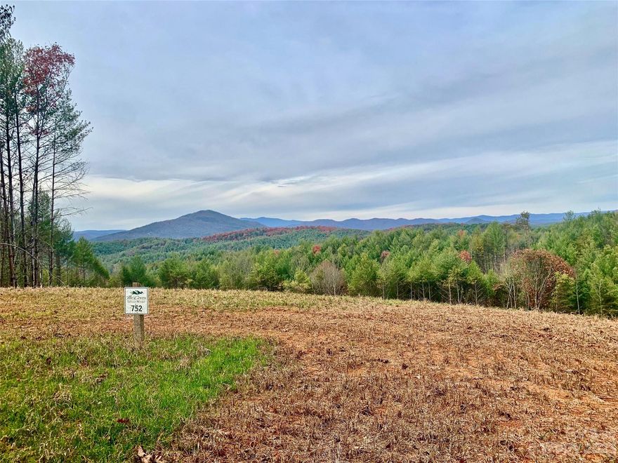 3.61 acres with majestic Blue Ridge Mountain views. Includes build site topo survey with CAD file and county septic permit. Flat build site, buried electric + fiber for internet/cable tv. Lot is on both sides of street; no neighbor across the street. Just above Johns River at The Coves Mountain River Club, a 3,200 acre gated community. 5 miles of Johns River to kayak, fish, pan for gold, even a swimming hole. Private trails to hike, bike, ride horses or UTV. Clubhouse with 360° long range mountain views, great room - vaulted post+beam ceilings, 3 sided fireplace, full kitchen, fitness center, locker rooms, porches, viewing decks, pool, hot-tub, fire pits, pool table, pingpong. 2 Equestrian Centers. Pickle-ball courts, putting green. Community vineyard + garden. Social + recreational calendar; clubs, excursions, classes. +/- 2 miles to Pisgah National Forest and Wilson Creek Wild & Scenic River. 1.25 hr to Charlotte/Asheville. Mins to Blowing Rock, Lenoir, Morganton, Blue Ridge Pkwy.