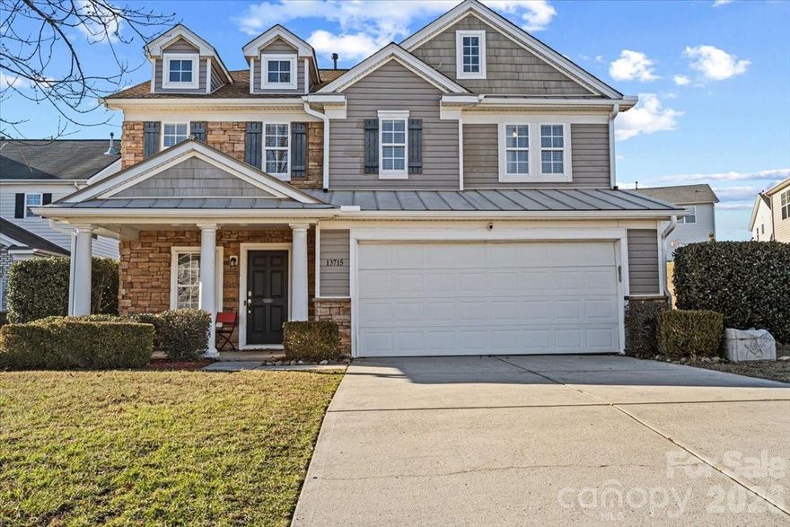 Ideally situated in Charlotte at the Cabarrus County line near the vibrant town of Harrisburg, this beautifully designed 3-bedroom, 2.5-bath home offers comfort, style, and an unbeatable neighborhood lifestyle. From the moment you step inside, the open floor plan and rich wood floors create a warm, inviting flow that’s perfect for everyday living and entertaining. The spacious kitchen shines with granite counter tops, a large island, and abundant cabinet space—ideal for gathering, hosting, or casual meals. Upstairs, a generous landing offers flexible space for a home office, media room, or second living area. The oversized primary bedroom provides a peaceful retreat at the end of the day. Step outside to an expansive backyard patio made for relaxing evenings and weekend get-togethers. 
Residents also enjoy access to two neighborhood pools and playgrounds, along with close proximity to popular dining, shopping, parks, and entertainment in Harrisburg. With easy access to major highways, this home blends modern living with a connected, active community. Homes with this layout, space, and comfort don’t last long. Schedule your showing now before someone else claims it.