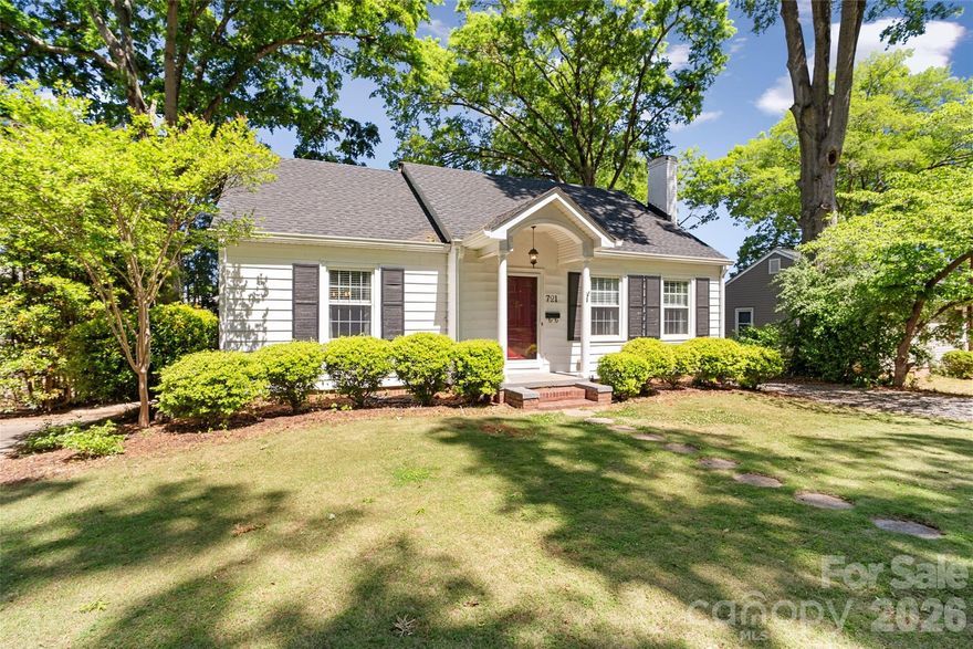 Discover historic soul and modern elegance in this light-filled home near the heart of Rock Hill. This home invites you to live a life of ease, whether you're enjoying downtown shops and dining or enjoying the incredible proximity to the university. The heart of the home is a spacious kitchen designed for real living, featuring granite countertops, a functional work island, and a casual breakfast bar for easy mornings. Host memorable dinners in the large dining room, then retire to the living room anchored by one of three beautiful fireplaces. The versatile floor plan includes an upstairs bedroom ideal for a quiet home office or creative bonus space, all complemented by an abundance of closet storage. For the craftsman or hobbyist, the bright, oversized basement workshop is a rare find, complete with its own fireplace and plenty of room to create. Outside, the privacy-fenced backyard and dual driveways provide the ultimate convenience for your lifestyle.