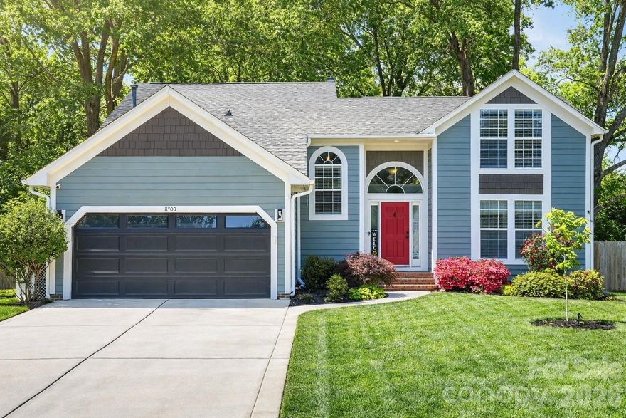 Beautiful move-in ready home designed for family living! Meticulously maintained and freshly updated, this inviting property sits quietly at the end of a cul-de-sac, offering comfort, space, and convenience.

Featuring 4 bedrooms and 2.5 baths with a primary suite on the main level, the home is bright and open with high ceilings throughout. The large kitchen flows seamlessly into the family room, creating the perfect gathering space. Inside you’ll find gorgeous hardwood floors, vaulted ceilings, new carpet and paint, and a charming wrought iron stair railing. 

Enjoy quality details like top-of-the-line appliances, gas cooking, and a cozy wood-burning fireplace. The backyard is a dream for family fun—almost half an acre, fully fenced, with a pond view and storage shed for extra space.

Major updates include newer roof, water heater, kitchen appliances, and HVAC (installed in 2016). Located in a friendly community with great amenities—perfect for making lifelong memories.