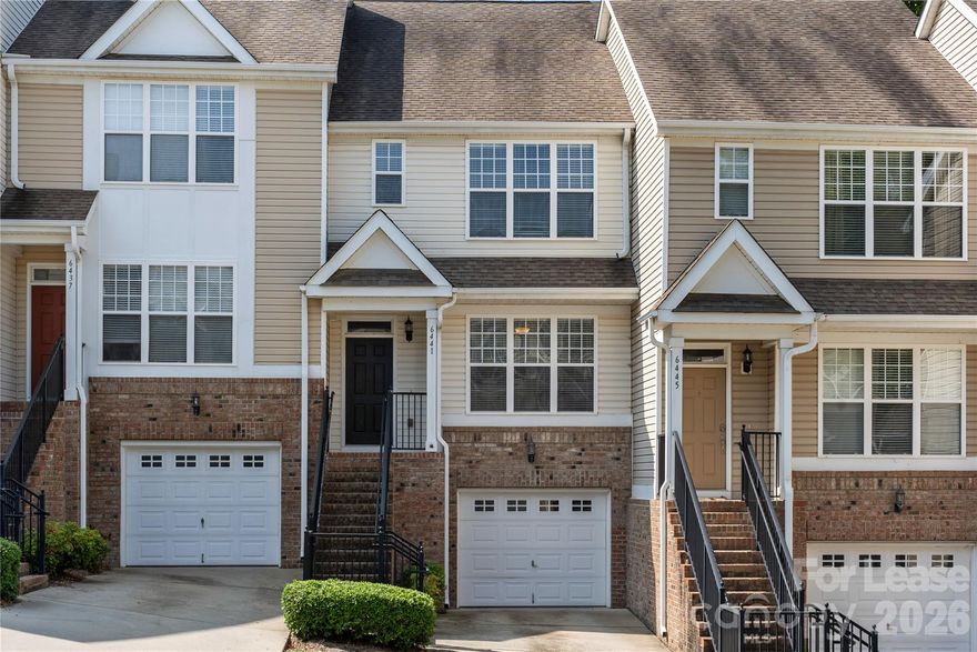 Located in Signature Ridge, part of the greater Highland Creek community in Charlotte; this three bedroom, two and a half bath townhouse offers wood flooring throughout the open concept main floor. Living room with gas fireplace, dining room with upgrades, and kitchen all flowing to the back deck (seasonal golf course views!) Upstairs includes the primary suite with walk-in closet & en suite bath (double sinks & a soaking tub.) Two additional bedrooms and a full bath on upper level. The lower level offers a bonus room, laundry room (washer & dryer included), access to lower level patio, and access to attached one-car garage. 

*** Water/sewer, lawn care, and garbage utility are included for no additional fees with rent. 
*** Home is pet friendly for up to two small pets (25lbs. or less) with pet rent of $25/month per pet.
*** Community offers a gymnasium, playground, and pool. Membership to golf course is available through county club, for an additional cost to tenant.