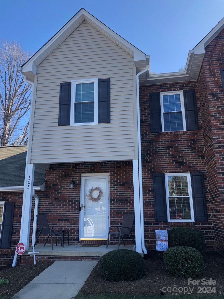 Here's your chance to own a townhome in the wonderful Springs Meadows complex. This 2 bedroom/1 1/2 bath unit already has all the updates you are hoping for. The heating and air units were updated in 9/2023. New windows were installed in 8/2023. All kitchen appliances were new in 3/2022. Hall bathroom was updated with a new shower with glass enclosure and new vanity in 7/2023. Flooring was replaced in 10/2022. So nothing is needed but for you to move in your new home. Main level includes the living room with gas log fireplace. The kitchen has plenty of cabinets, along with a dining area.  The laundry closet is off the kitchen. Access to the rear patio is from the sliding glass door in the kitchen. There is also a 1/2 bath downstairs. The upstairs has 2 large bedrooms with ample closet space. The remodeled hall bathroom is upstairs. New step in shower with seat for comfort and convenience. Call today for your showing!