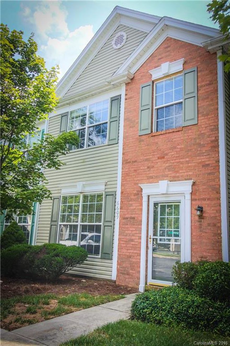 Highly desirable townhome located at The Preserve in Beverly Crest, this unit consist of 3 bedrooms 2.5 baths with a view overlooking pond and natural area at rear patio. Community features a clubhouse, pool, tennis courts, walking trails, and etc. Conveniently located near the Arboretum, shops, restaurants, and etc. Great schools. Minutes away from 485 access, the promenade on providence & uptown Charlotte. Come & preview what this unit has to offer. This won't last long!