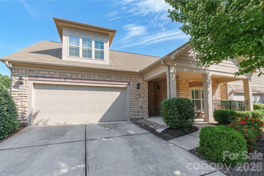 This beautiful two-story condo offers exceptional blend of space,comfort, and thoughtful design. Featuring 3 bedrooms and 3 full baths. The main level showcases 9 foot ceilings, a spacious primary suite and versatile flex room ideal for a home office or den. Plantation shutters and crown molding add timeless charm throughout , while widened doorways provide enhanced accessibility.

Enjoy indoor- outdoor living with a gorgeous private patio/courtyard- perfect for relaxing or entertaining. Recent updates include a new HVAC installed in 2025 offering peace of mind for years to come.

The upper level functions almost like a private retreat, complete with a bedroom, full bath,sitting area, and a convenient kitchenette along with brand new carpet for guests, multigenerational living, or added flexibility. Exceptionally clean, bright, and spacious, This home truly stands out!