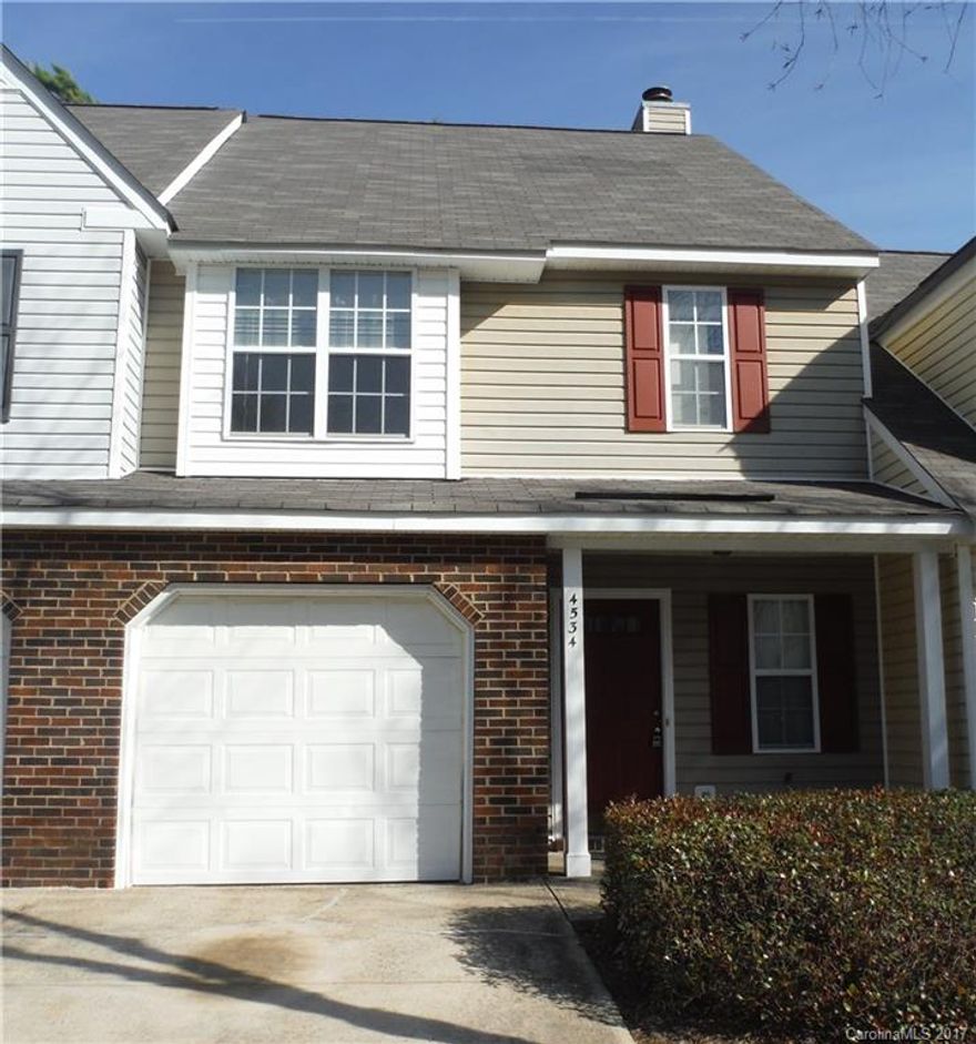 Why pay expensive apartment rates when you can be your only first and second floor neighbor? Currently the one available rental unit in the Huntington Ridge community. Spacious 2BR/2.5BA, 2-sty townhome, with a one car garage. Recently painted, ceiling fans in both bedrooms, gas log fireplace, patio and walking distance to the pool are just a few of the extras this home provides. Available for immediate occupancy.