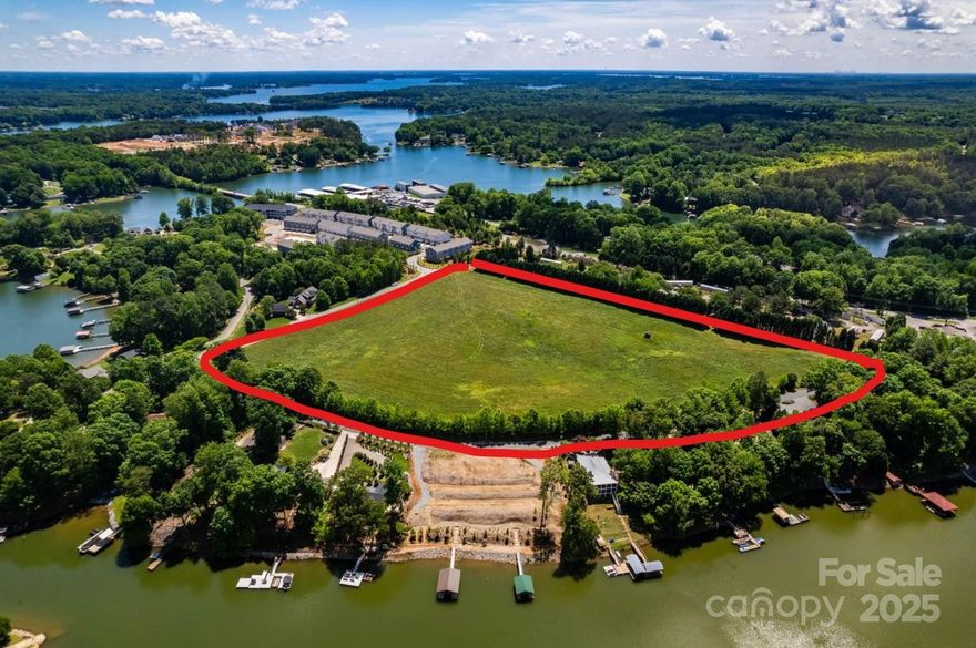 Prime Real Estate Opportunity. Rare and exceptional opportunity to own nearly 12 acres of prime, versatile property in the heart of Sherrills Ford, one of the fastest-growing areas at Lake Norman. Offering expansive water views surrounded by Lake Norman, this property combines visibility, access, and potential—all in one.  This property is perfect for building your dream home or dividing into individual lots.  Located in a high-demand area with excellent access to I-77, Highway 150, Highway 16, and Highway 321.  Listing agent related to sellers.