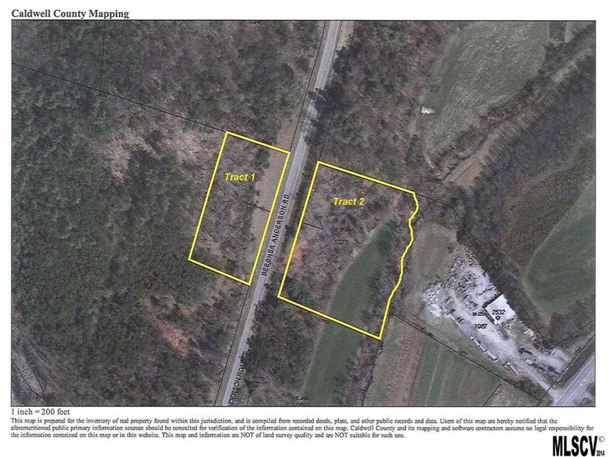GREAT VALUE!!  in this 3.7+- acre tract of land in the Gamewell area of Caldwell County. Located close to schools and shopping.