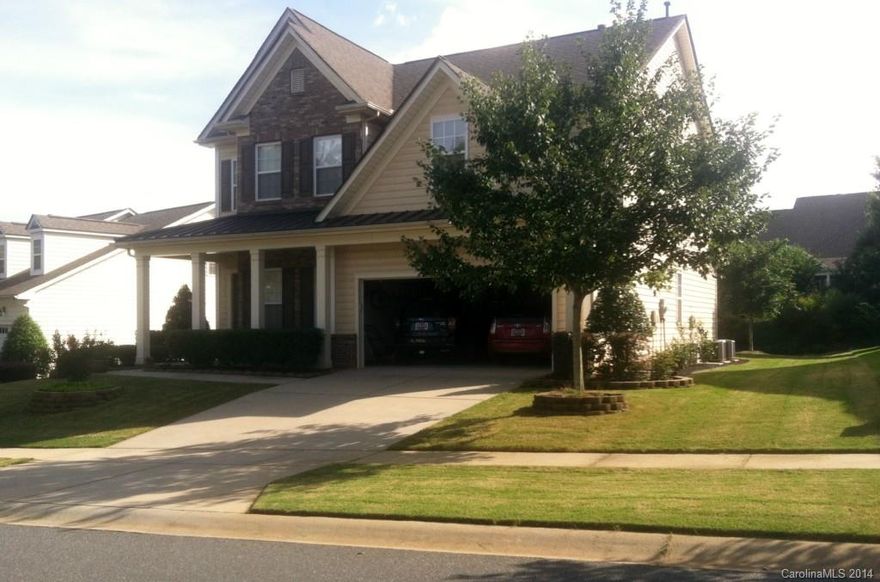 Sought after home in Reserve at Gold Hill. 4 Bedroom/ 3.5 bath home, hardwoods on main, custom painted, 10 ft. ceilings on main, 9 ft. on 2nd level, granite and open floor plan. Great rocking chair front porch, flat backyard with 5 Japanese  Maples, Bermuda grass, professionally landscaped. Low taxes, great schools, close to Hwys and Retail.