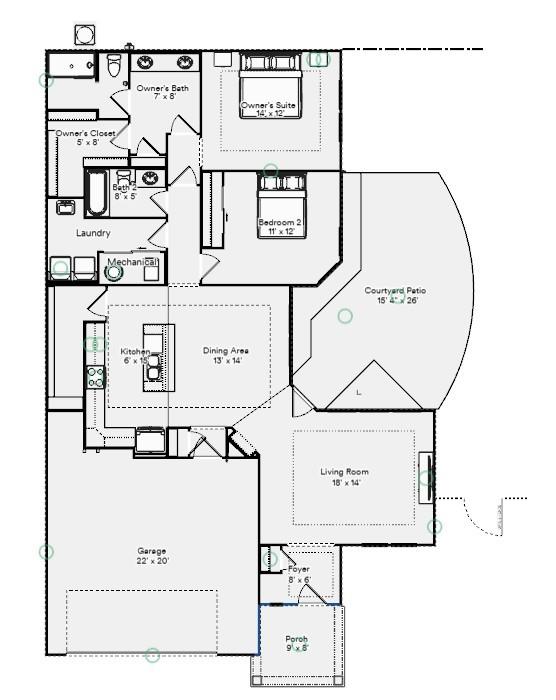 The Courtyards at Hodges Farm - Residential