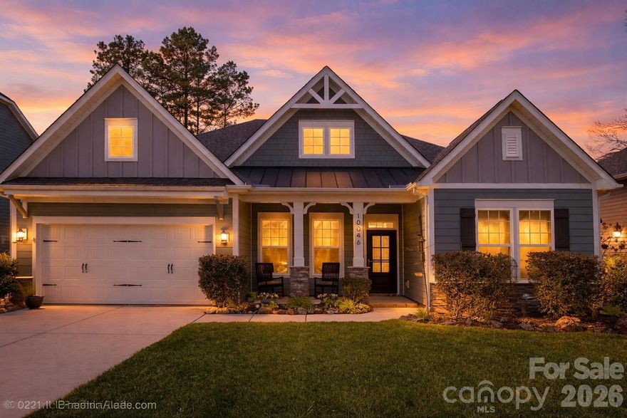 Welcome to Cedarvale Farms, one of Midland’s most desirable communities, ideally located just minutes from Locust, Mint Hill, Concord, and Harrisburg. This beautifully maintained ranch-style home offers 4 bedrooms, 3 full baths, and a versatile flex room off the foyer—perfect for a home office, study, or additional living space.

Thoughtfully designed with both comfort and functionality in mind, the home features custom closet systems from Closets By Design in every bedroom, along with added storage in the mudroom. The spacious kitchen serves as the heart of the home, showcasing a large center island, granite countertops, stainless steel appliances, tile backsplash, abundant upgraded cabinetry, and a beautifully customized walk-in pantry.

The garage is a standout feature, complete with a mini-split system for heating and cooling, plus built-in cabinets and shelving for exceptional organization. Engineered wood flooring flows throughout the main living areas, complemented by elegant architectural details including double crown molding, wainscoting, coffered ceilings, tray ceilings, arched openings, and 8-foot doors—adding timeless character and charm.

Additional upgrades include gutter guards designed to keep downspouts clear and help protect the home’s foundation.  Also worth mentioning - the front of the home has programmable irrigation.

Residents of Cedarvale Farms enjoy a true sense of community with amenities including a pool, gazebo, catch-and-release fishing pond, and an active social committee hosting neighborhood events throughout the year.

With low Cabarrus County taxes, a newly built Publix just five minutes away, and convenient access to I-485, this home offers the perfect blend of comfort, convenience, and community—all within the highly rated Cabarrus County School district.

Don’t miss this move-in ready opportunity in one of Midland’s premier neighborhoods!