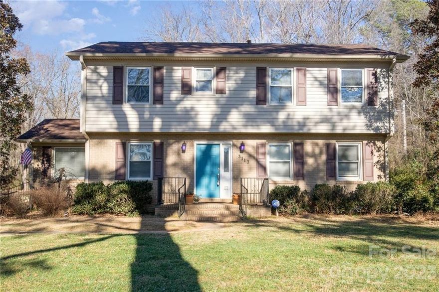 This is an absolutely stunning property. It features more than 2 acres of lush greenery alongside a tranquil creek. The backyard is set up for hosting friends and family and includes a gazebo, in-ground pool, and a koi pond. The home has all the updates that you need including stainless steel appliances, granite counter-tops in the kitchen and baths, hard wood floors, white cabinetry, and custom blinds and doors. Quiet street and a private lot and NO HOA!
Roof was replaced in 2011, and the upstairs HVAC unit was replaced in 2016. Septic was last inspected and pumped last year (2022).