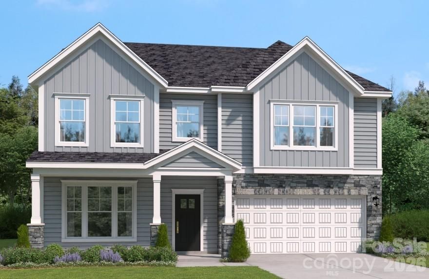 Discover the perfect blend of comfort and functionality in this impressive 4 bedroom, 4-bath 3,596 Sq. Ft. SHILOH home, thoughtfully designed for modern living. The open-concept layout showcases stylish finishes and a welcoming atmosphere throughout. The kitchen is a true centerpiece, featuring quartz countertops, a spacious center island, plus both a butler’s pantry and walk-in pantry—ideal for entertaining or everyday meals. A private study with French doors and a formal dining room add both flexibility and sophistication. The primary suite offers a relaxing retreat with a vaulted ceiling and spa-inspired bath. Upstairs, generously sized secondary bedrooms, and a versatile flex space provide room to grow, work, or unwind. Enjoy outdoor living on the screened-in patio, perfect for quiet mornings or lively gatherings. This home also includes energy-efficient features designed for year-round comfort. Located in a vibrant community with a playground, resort-style pool and cabana, and scenic walking trails, there’s something for everyone to enjoy. Nature lovers will appreciate being just minutes from Reedy Creek Nature Center, while Uptown is only a 20-minute drive for convenient access to dining, shopping, and entertainment. Schedule your private tour today and experience everything the SHILOH has to offer.