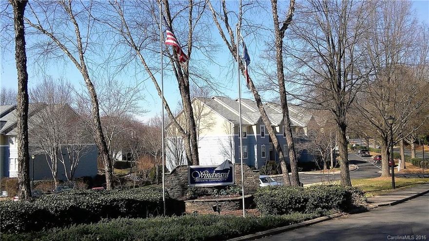 Terrace Views of Lake Norman, beach area & pool! Spacious 3rd floor residence with vaulted & cathedral ceilings with LR fplc. Great storage! New Andersen windows! Steps away from the Rusty Rudder restaurant & marina! Although Windward offers their beach, enjoy Cornelius' new beach opening this Summer at Ramsey Creek! Enjoy Cornelius' offerings! Parks, Shopping, Restaurants, close to schools, easy access to highways, Charlotte & Charlotte Douglas Airport. Come home to affordable lake living!