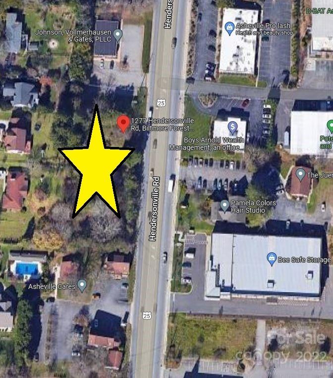 1277-1287 Hendersonville Road 2 lots