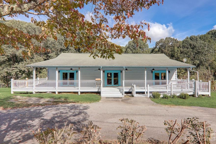 GREAT LARGE LOG CABIN WITH PLENTY OF SPACE. EXTRA LARGE DECKS WITH BACK DECK COVERED. Each room is spacious including bath rooms. 4 bedrooms and 3.5 baths, with primary bath that includes great shower and whirlpool soaking tub, open floor plan with great room and kitchen area that can accommodate large number of people. laundry on main floor, the family room downstairs is equally large with another bath and bedroom, gathering bar, and opens to the lower deck. Also a 1/2 bath that needs finishing.  garage has workshop to stay busy with all your projects. good yard. views, beautiful wood burning fireplace,