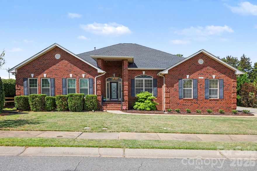 Fantastic full brick ranch in the desirable Parks community! This 4-bedroom home offers the perfect blend of comfort and functionality with beautiful hardwood floors, spacious bedrooms, and ample storage throughout. Step outside to your own private oasis—featuring a covered back porch overlooking a stunning in-ground saltwater pool and hot tub.The property also includes an additional lot (5020301111), bringing the total to approximately 0.75 acres—offering extra space and privacy.