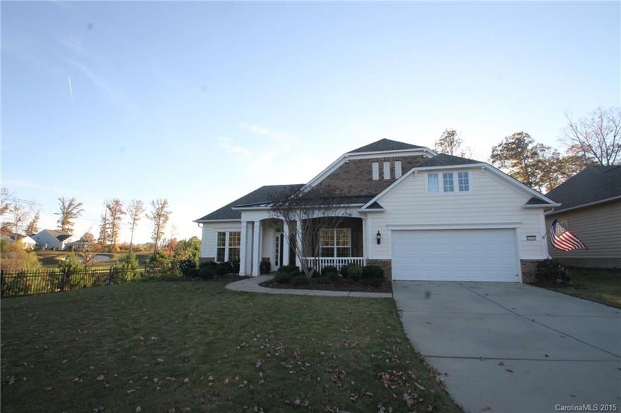 Stunning Morningside Lane on Beautiful Lot Over Looking Golf Course.  Extended Cobblestone Patio with 2 Entrance/Exits from Home.  Custom Features & Crown Molding Throughout!  Gourmet Kitchen Showcasing Updated Stainless Steel Appliances, Tiled Back Splash, Double Oven, and Pull-out Extension Drawers in all Cabinets.  Pull-out Drawers and Picture Frame Molding Around All Bathroom Mirrors Along with Plantation Shutters in Master Bath.  Full Length Counter with Tiled Back Splash in Laundry Room.