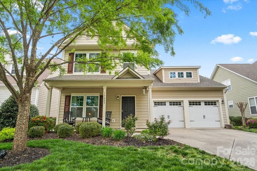 Discover this beautifully maintained Bradford community home in Davidson, sited at the end of a quiet street for minimal traffic. This spacious 3,200 sq/ft+ residence offers four very large bedrooms PLUS a generous bonus room, a dedicated first-floor office, and an open-concept kitchen and living area centered around a large island — ideal for entertaining. The primary suite and laundry are conveniently located on the main level, which features beautiful, durable laminate wood floors, while the second floor offers new upgraded carpet and pad. Additional highlights include a private fully fenced backyard, HVAC replaced in 2024, a whole-house water filtration system. Zoned for Davidson K–8 and Hough High School, this move-in-ready home combines thoughtful layout and updates in a quiet, family-friendly neighborhood.