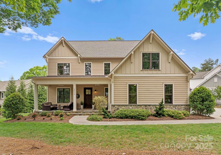 Located in the highly sought after Pointe Regatta, an exclusive gated community. Nestled on an elevated lot with incredible views of Lake Norman. This custom built home features an open floor plan with timeless features & many upgrades throughout. Spacious gourmet kitchen with an oversized island, quartz countertops, prep areas, wet bar/scullery, and walk in pantry. It flows seamlessly into the large great room, dining and keeping areas. Perfect for entertaining and relaxing with family & guests. The primary suite is conveniently located on the main level; custom cabinetry and separate vanities. Main level office/flex room with closet can be used as 5th bedroom; full bath located next to this room. Upstairs discover the large bonus/game room, and 3 guest bedrooms. Covered front porch w/sitting area and private backyard. The main & upper levels have ample storage rooms throughout the 
home. Assigned community boatslip. Close proximity to Uptown, Birkdale & Charlotte Douglas airport.