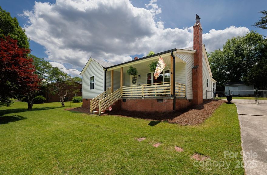 Wow renovations ! Large workshop! Relaxing front porch! 
Enjoy this well decorated and updated  home with newer HVAC, soft close cabinets, quartz countertops and new appliances!  The luxurious primary suite has double vanities, oversized shower and is all new!  And for the hobbyist enjoy the huge 20 x 40 wired workshop with double roll up doors, concert floors and 16 ft lean to.  Feel free to soak up the mornings on the charming front porch with your coffee and a great book !  This is the one and so convenient to interstates, schools, hospital and so much more !  What are you waiting for ?!  Move right in !