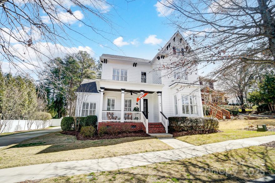 Welcome to this spectacular Evans Coghill-built home, set on .4 acres of pure luxury in the heart of Baxter Village! From the moment you step inside you'll be captivated by the charm and elegance that flows throughout. The home boasts an impressive in-ground heated pool and spa, a chic cabana, and extensive hardscaping—creating the ultimate outdoor oasis for entertaining. Inside, enjoy fantastic gathering spaces, with an updated gourmet kitchen that opens seamlessly into the inviting family room featuring a gas fireplace, and on to the cozy 4-season room with a wood-burning fireplace. The spacious primary suite on the main level includes a stunningly updated bath, while upstairs offers three generously sized bedrooms, a massive bonus room, and two additional full baths. Hardwood floors run throughout, and 10-foot ceilings on the main level enhance the open, airy feel. The oversized garage and extra-long driveway provide added convenience. This home is truly a showstopper! Welcome home!