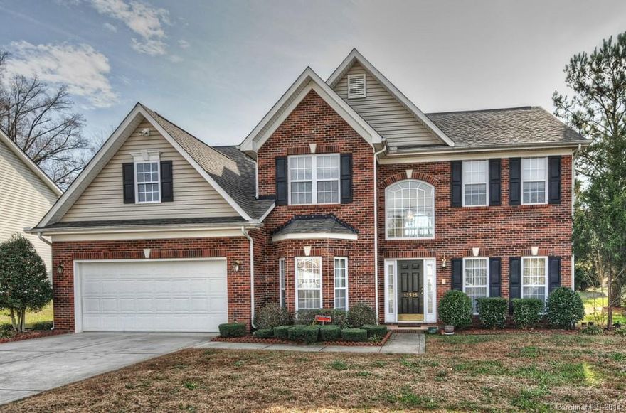 Meticulously maintained home!  2 story foyer and great room.  Formal dining room with beautiful mill work, open  kitchen with tons of space, ctr island with electric cook top, new ceramic floors, and breakfast room.  Gas logs fireplace in great room. Tons of natural light!  First floor master ste with 2 large WICs, tray ceiling, and spacious master bath with tub and separate shower. New roof.  Walking distance to elem school and park. Flat yard! Community pool, playground and walking trails!