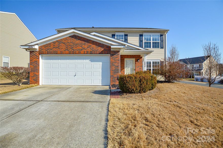 This endearing sanctuary is positioned on a corner homesite in the coveted Cabarrus Crossing neighborhood. Boasting 4 bedrooms and 2.5 bathrooms, this home offers ample indoor and outdoor space. The open living space on the main floor creates a welcoming ambiance, featuring a cozy fireplace in the family room, abundant cabinets, and granite counters in the kitchen. The primary suite is a highlight, showcasing a generously sized bedroom and bathroom with a luxurious walk-in shower adorned with gorgeous tile and large walk-in closets. The home’s outdoor living makes for tremendous opportunities for entertaining and play. The large backyard is fenced for privacy and is ready to be enjoyed. The community amenities include a refreshing pool, a park, and sidewalks throughout. Newer roof (2021) and HVAC (2023)
 MULTIPLE OFFERS RECEIVED All offers are due by Sunday, March 3rd at 5 PM.
