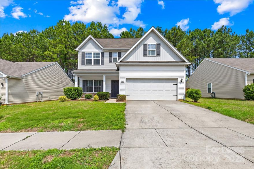 Welcome to this well-maintained 2-story home in The Reserve at Canyon Hills, available now! Built in 2018, it offers 2,355 sq ft with 4 bedrooms, 2.5 baths, a front porch, backyard, and 2-car garage. 

The main floor has an open great room, kitchen with breakfast area, formal dining, and half bath. Upstairs features a spacious primary suite, three more bedrooms, a full bath, loft, and laundry. The kitchen includes appliances, white cabinets, granite countertops, an island, and a walk-in pantry.

Close to Uptown, I-485, parks, UNCC, shopping, and dining. 

Tenants cover lawn care, utilities, and washer/dryer. Rent includes HOA fees and fridge. Max 2 pets (\$25/month each). 

All tenants 18+ must complete screening and pay an application fee. Min 1-year lease; no short-term rentals or subleasing.