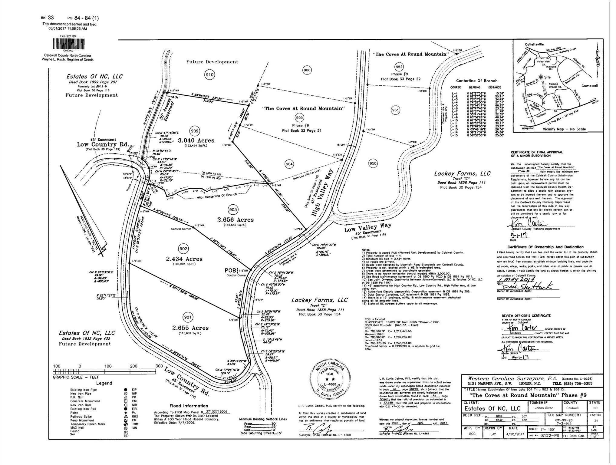 The Coves Mountain River Club - Land