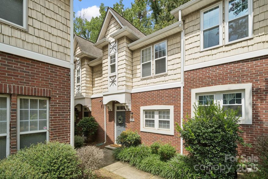 Experience the best of Plaza Midwood living in this 2-bedroom, 2.5-bath townhome, perfectly positioned just moments from the neighborhood’s vibrant mix of restaurants, bars, and boutique shops. The living room serves as the centerpiece, featuring a cozy gas fireplace framed by custom built-ins that add both charm and functionality. In the living room you while find an outdoor patio with an extended Trex deck — an ideal space for outdoor dining, evening gatherings, or simply unwinding at night. The kitchen and dining area create the perfect backdrop for entertaining. Upstairs you will find two bedrooms each featuring their own en-suite bathroom, creating the perfect balance of comfort and privacy. With its unbeatable location in one of Charlotte’s most desirable neighborhoods, thoughtful upgrades, and timeless design, this home presents an exceptional opportunity to enjoy the lifestyle and energy of Plaza Midwood. At this price point, it’s a rare find you won’t want to miss.