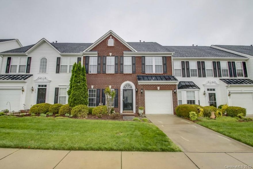 Stunning 3 bedroom townhome in the popular Sunset Point subdivision. Loads of upgrades throughout such as quartz countertops & dbl oven in the kitchen, a master suite with updates such as a large marble shower and marble garden tub surrounds. This place shows like a model home!